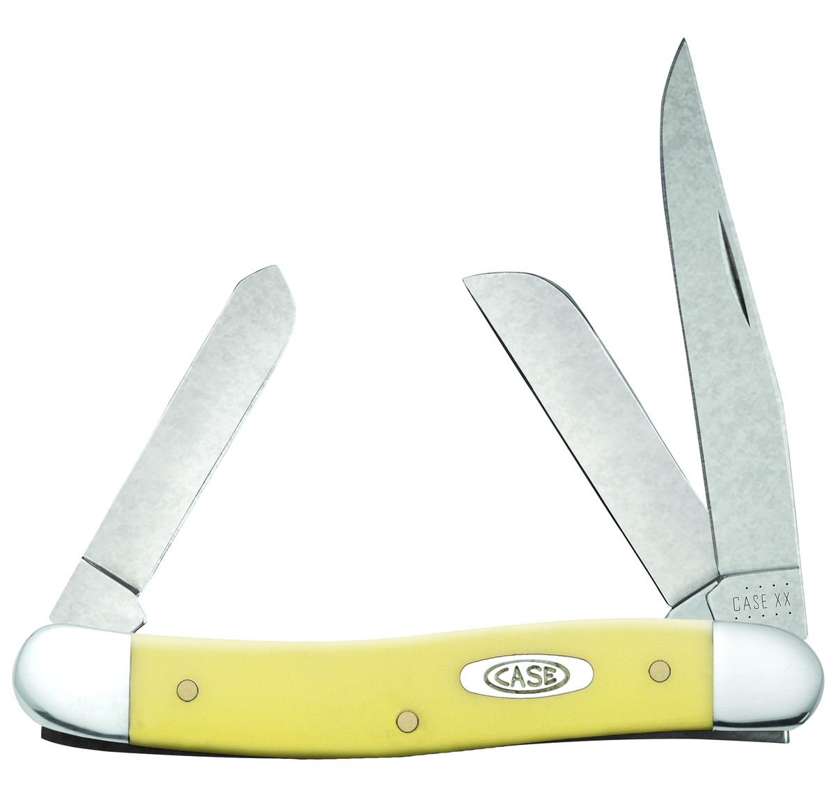 Smooth Yellow Synthetic SS - Medium Stockman (3318 SS)