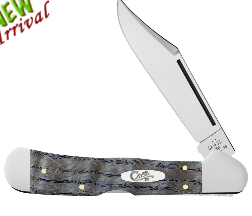 Smooth Blue Curly Oak Wood CopperLock® (71549L SS)