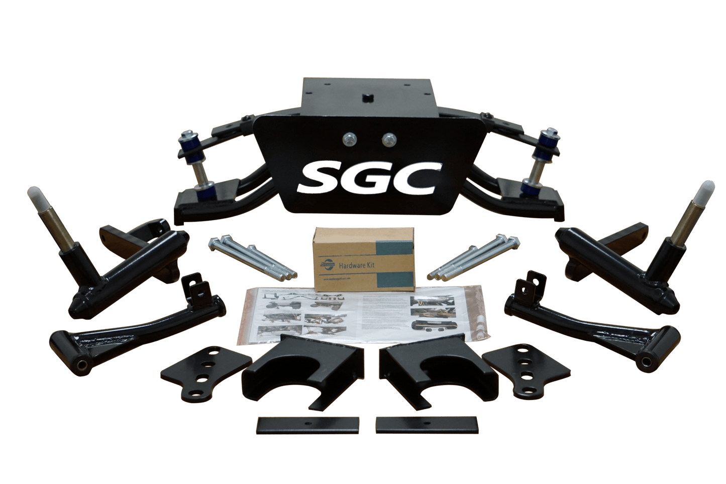 LKDS01 LKDS01 – SGC Lift Kit – 6″ Heavy Duty Double A-Arm for Club Car DS (2004.5-up)