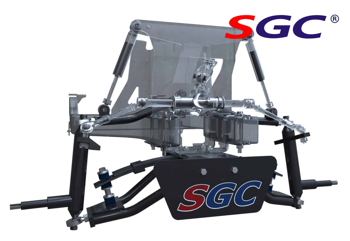 LKPR04 LKPR04 – SGC Lift Kit – 4” Heavy Duty Double A-Arm Suspension for Club Car Precedent / Tempo (2004-up)