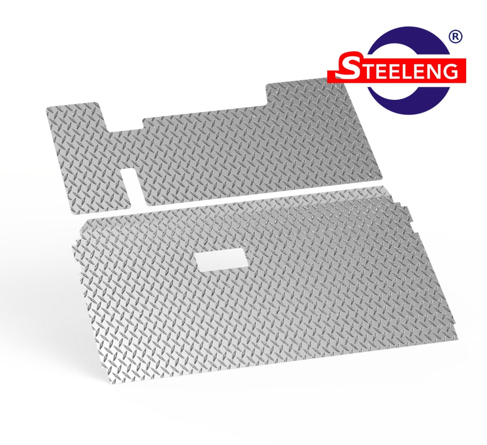 FCTX03 FCTX03 – SGC Polished Aluminum Diamond Plate Floor Mat for EZGO TXT