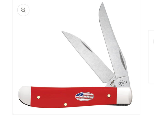 American Workman CS - Smooth Red Synthetic Mini Trapper (4207W CS)