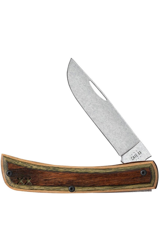 CROSSROADS SERIES - Brown/Green DymaLux® Wood - Smooth Sod Buster® Jr (XR7137 S35VN)
