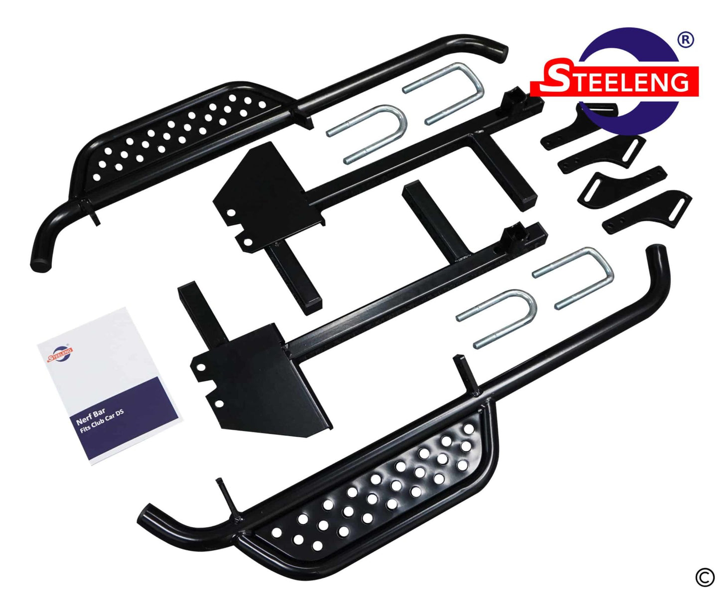 GOLF CART  Nerf Bars (Running Boards)  SET OF 2