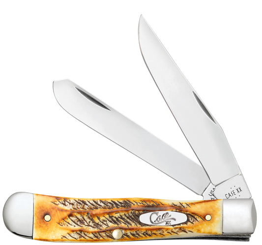 Case 6.5 BoneStag - Trapper W/Clip (6.5254C SS)