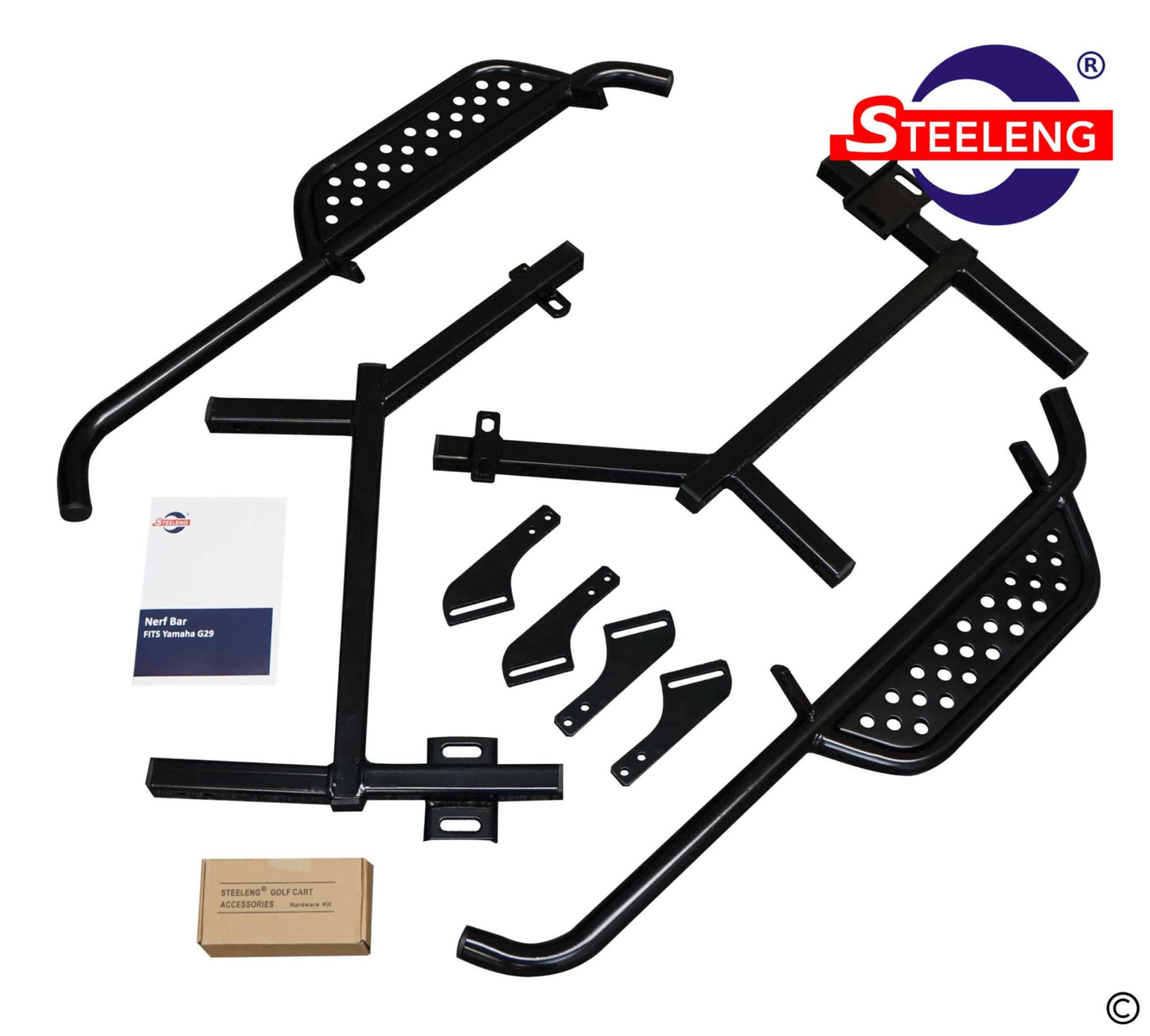 GOLF CART  Nerf Bars (Running Boards)  SET OF 2