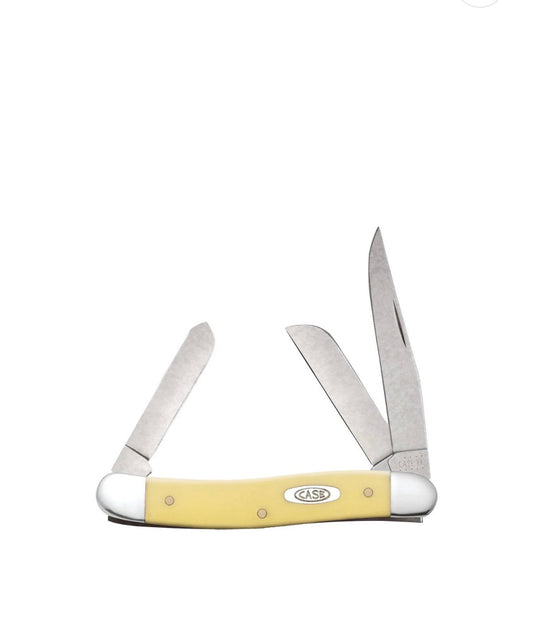 Smooth Yellow Synthetic CS - Medium Stockman (3318 CS)