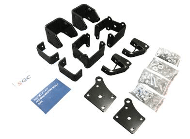 EZGO TXT LIFT KIT LKTX01 – SGC Lift Kit – 4″ Block kit for EZGO TXT (1994-2001.5) Electric