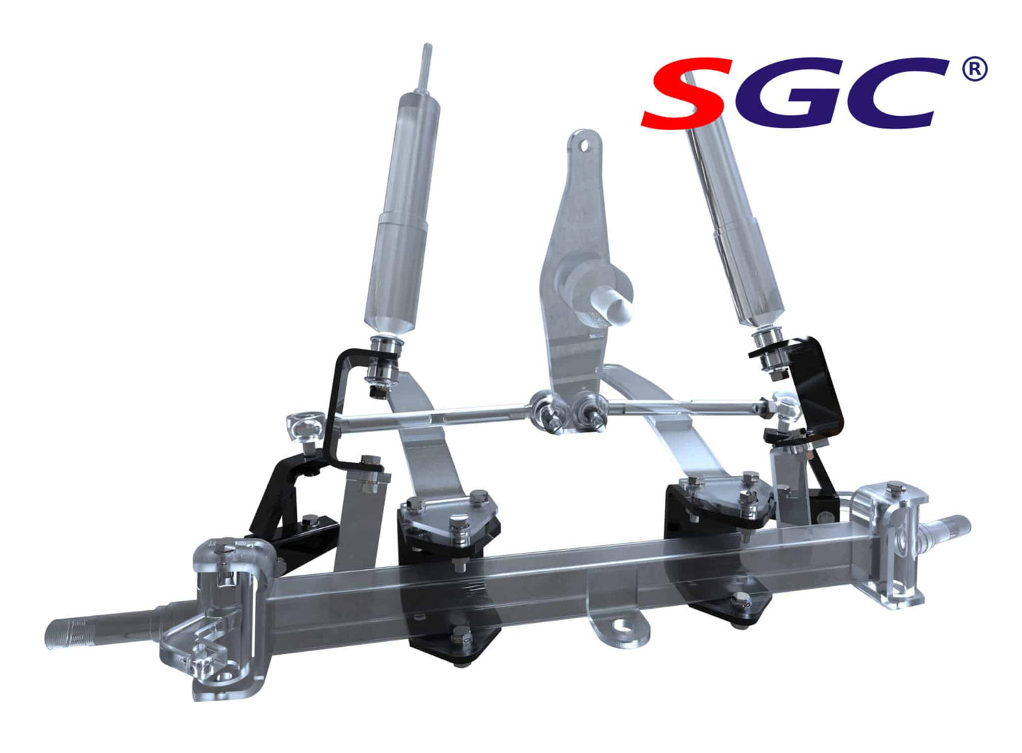 EZGO TXT LIFT KIT LKTX02 – SGC Lift kit – 4″ Block kit for EZGO TXT (1994-2001.5) Gas