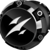 14" Saber Tooth Glossy Black Wheel - Aluminum Alloy / STEELENG 22"x10.5"-14" GATOR All Terrain DOT Approved