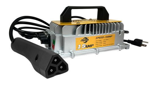 CHEZ01 CHEZ01 – STEELENG 48V Charger EZGO TXT and RXV 15AMP