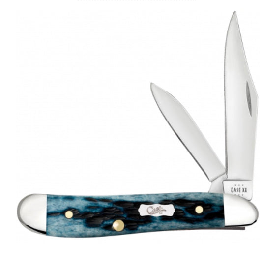 Pocket Worn® Mediterranean Blue Bone - Peach Seed Jig Peanut (6220 SS)