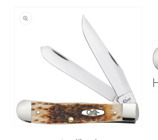 Amber Bone SS - Peach Seed Jig Mini Trapper (6207 SS)
