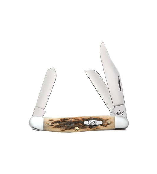 Amber Bone SS - Peach Seed Jig Stockman (6347 SS)