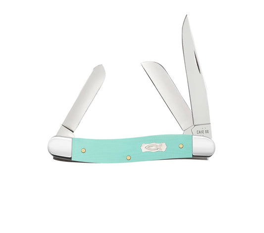 Seafoam Green G-10 - Smooth Medium Stockman (10318 SS)