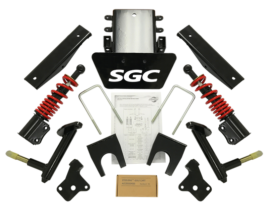 EZGO LIFT KIT LKRX02 – SGC Lift Kit – 6″ Heavy Duty Built-In Coil-Over Shock A-Arm for EZGO RXV (2008-2013)