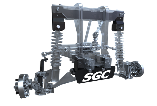 GOLF CART LIFT KIT LKRX03 LKRX03 – SGC Lift Kit – 4″ Block Kit for EZGO RXV (2008-2013) Electric/Gas