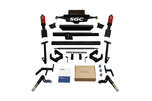 EZGO TXT/PDS LKTX09 – SGC Lift Kit –EZGO LIFT KIT 6″ Heavy Duty Built-In Coil-Over Shock A-Arm kit for EZGO TXT/PDS (2001.5-2013) Electric