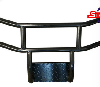 PRE ORDER ONLY MID NOVEMBER BEFORE IN STOCK YAMAHA GOLF CART BRUSH GUARD BGYM02 – SGC Black Powder Coated Brush Guard for YAMAHA G29 (Drive) Golf Cart