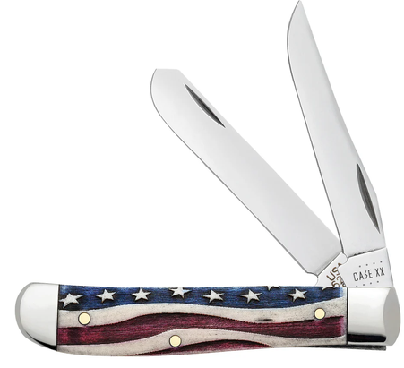 Star Spangled Series - Embellished Smooth Natural Bone Mini Trapper (6207 SS)
