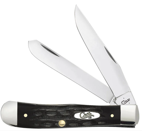 Jigged Buffalo Horn - Mini Trapper (BH207 SS)