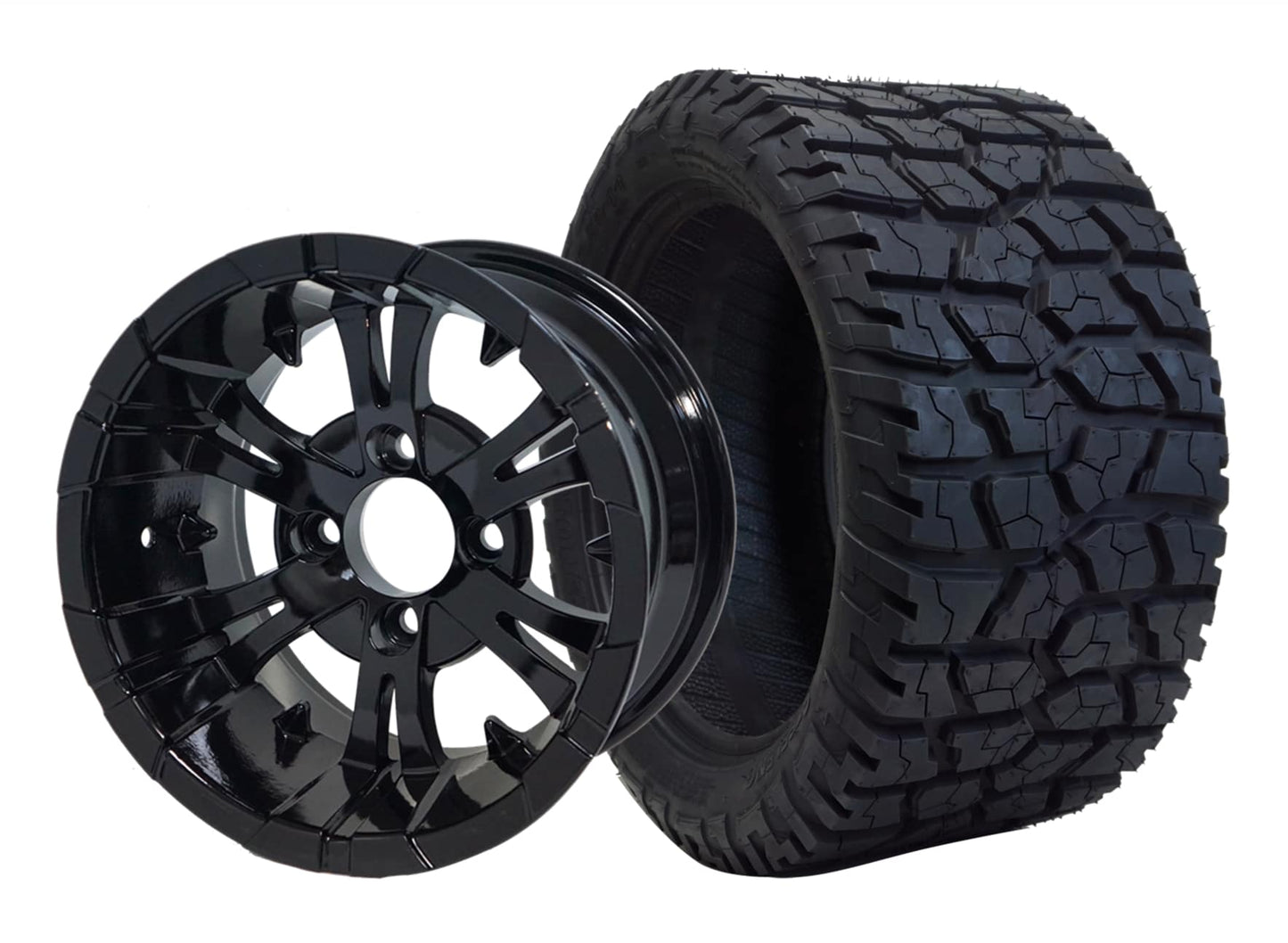 GOLF CART LIFT KIT 6 INCH LIFT, WHEELS AND TIRES SET