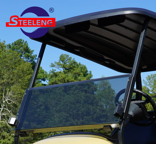 GOLF CART WINSHIELD WSPR01 WSPR01 – SGC Windshield Tinted Foldable for Club Car Precedent (2004-up) and Tempo