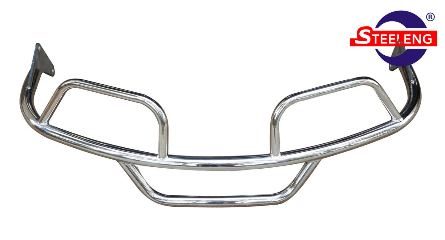 GOLF CART BRUSH GUARD BGTX03 BGTX03 – SGC Polished Stainless Steel Brush Guard for EZGO TXT/FREEDOM/VALOR (2014-up) Golf Cart