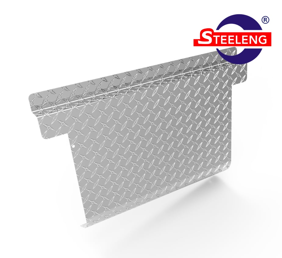 GOLF CART ACCESORIES SGC Aluminum Diamond Plate Engine Cover for EZGO TXT Golf Cart (1996-up)