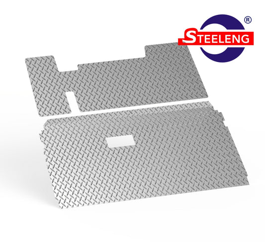 FCTX03 FCTX03 – SGC Polished Aluminum Diamond Plate Floor Mat for EZGO TXT