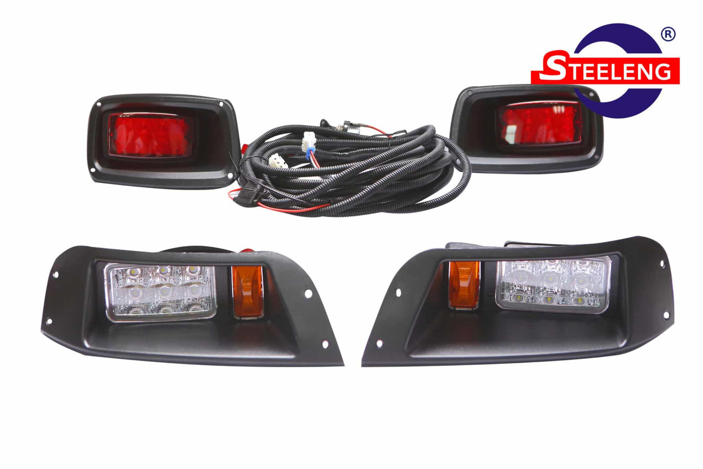 LITX01 LITX01 – EZGO TXT 1996-2013 Golf Cart Adjustable LED Headlights / Taillights